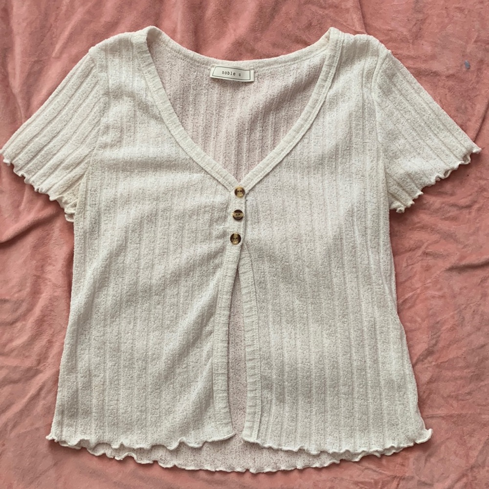 Mesh crop top